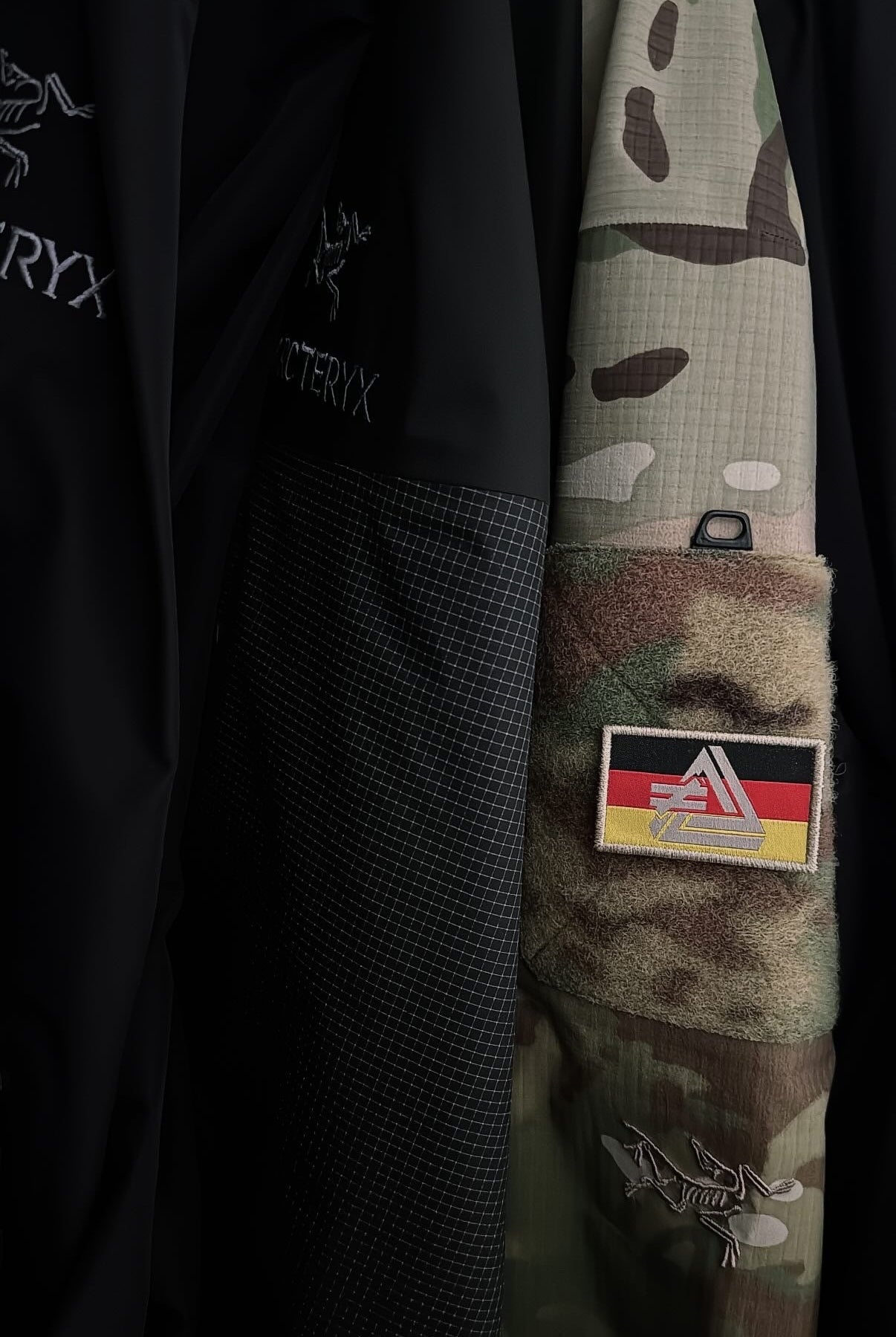RF Small Germany Flags Patch Set