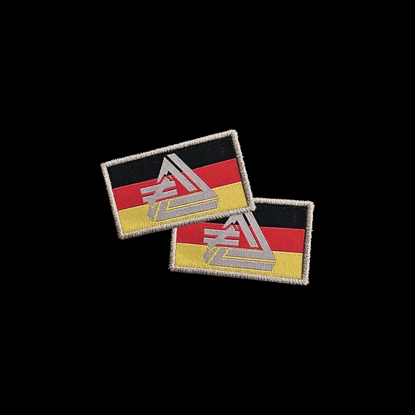 RF Small Germany Flags Patch Set